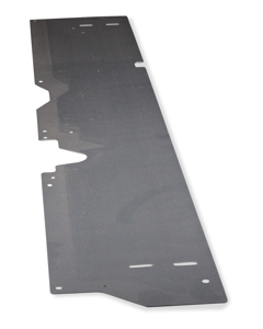 Sheet metal part top f/transv partit door in door NAT-70 V13